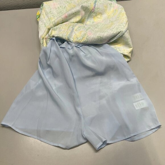 Lilly Pulitzer Women’s Kalinara Skirted Romper Size 6 – Blue Multi Lemon Print - Picture 3 of 6